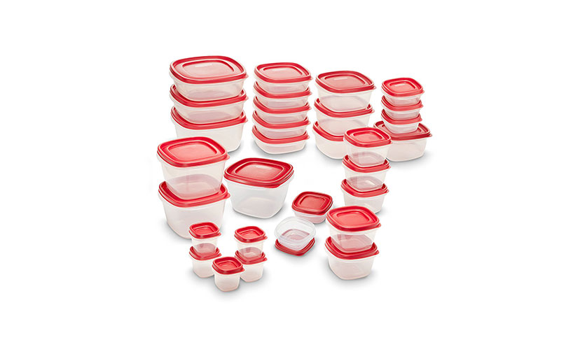 Save 15% on a Rubbermaid 60-Piece Container Set!
