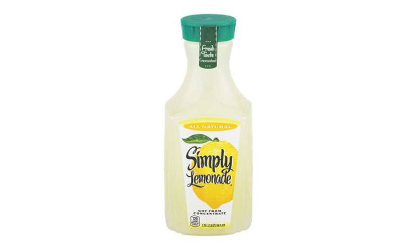 Save $0.75 on One Simply Beverage!