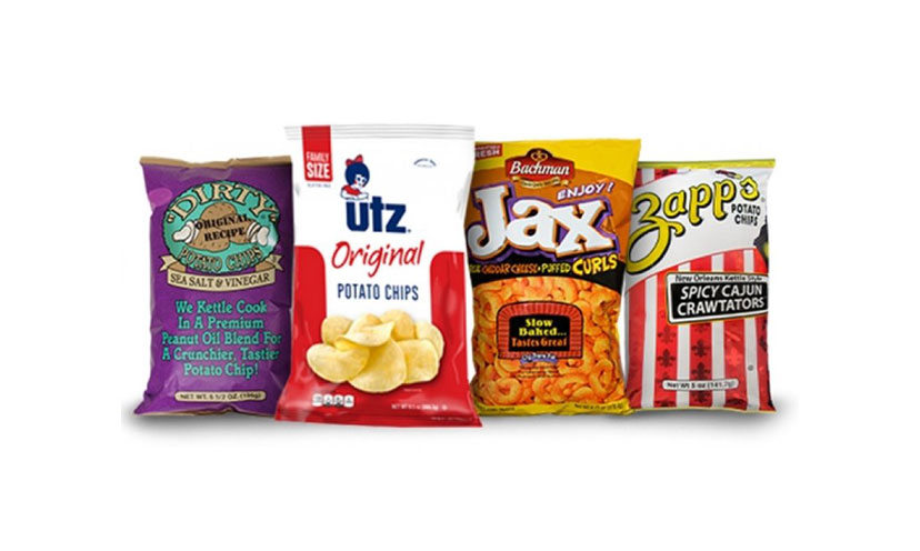 Save $0.50 on Utz, Good Health or Zapp’s Snacks!