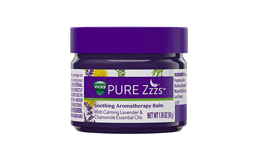 Save $1.00 on Vicks Pure Zzzs Aromatherapy Balm!
