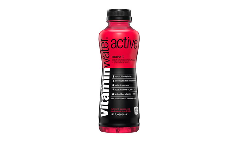 Get a FREE Bottle of Vitamin Water Active at Kroger!