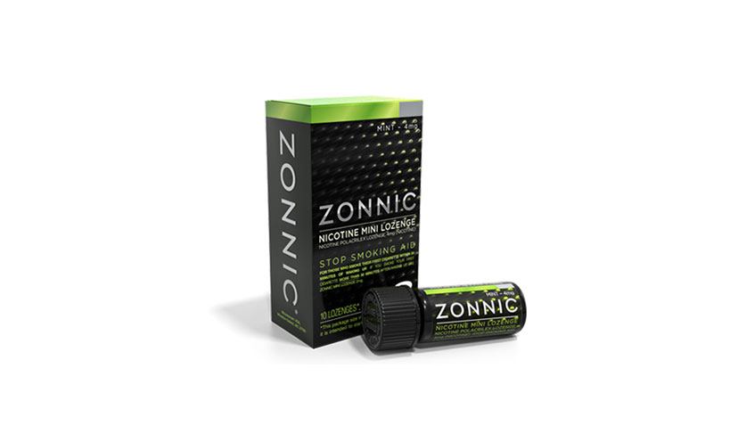 Get a FREE Pack of Zonnic Smoking Cessation Lozenges!
