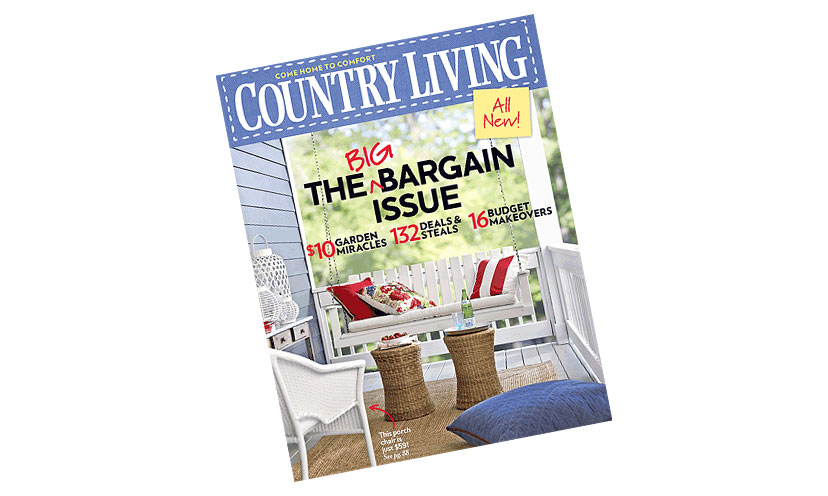 Get a FREE Subscription to Country Living Magazine!