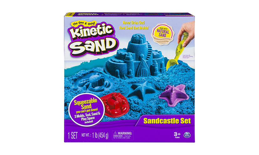 Save 26% on a Kinetic Sand Sandcastle Set!