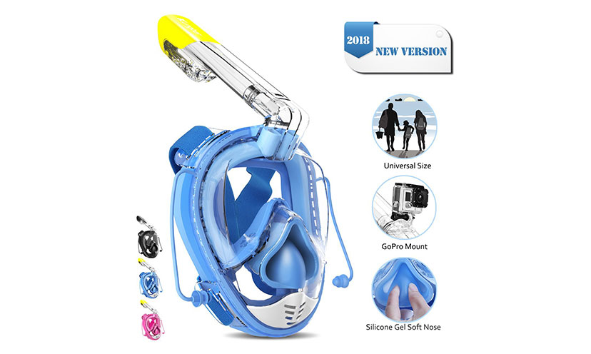 Save 40% on a Kungber Full Face Snorkel Mask!