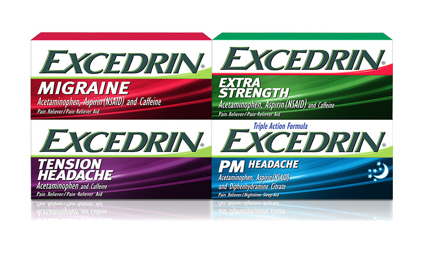 Save $2.50 on Two Excedrin Products!