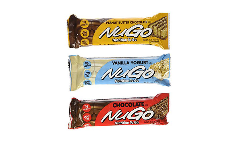 Get a FREE NuGo Nutrition To Go Bar at Giant Eagle!