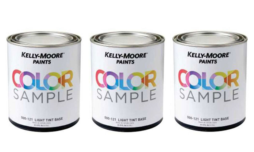 Get a FREE Color Sample of Kelly-Moore Paint!