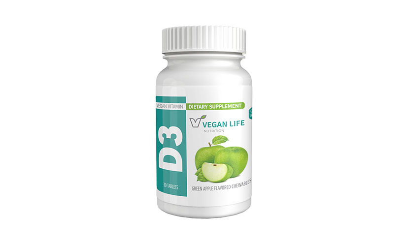 Get a FREE Vegan Chewable D3 Vitamin Sample!