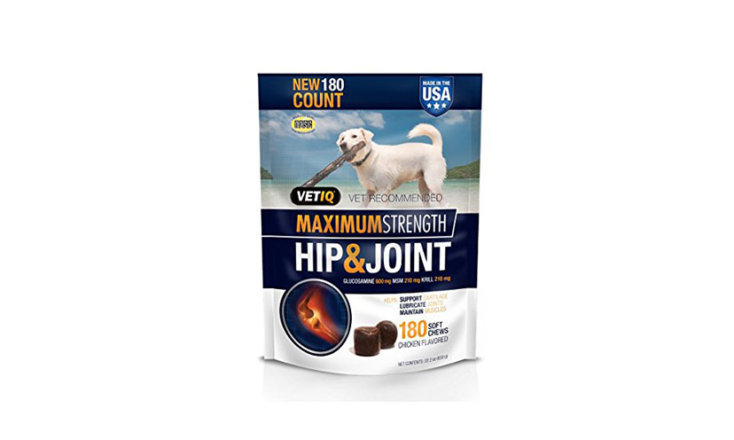 Save $1.00 on One VetIQ Dog Health and Wellness Product!