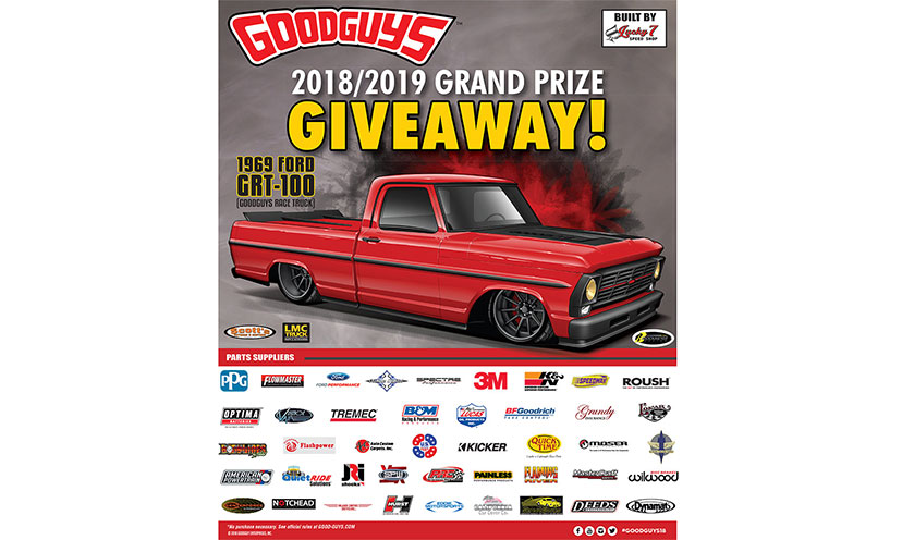 Enter to Win a 1969 Ford GRT-100 Truck!