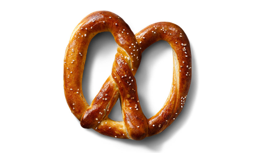 Get a FREE Auntie Anne’s Pretzel with Purchase!