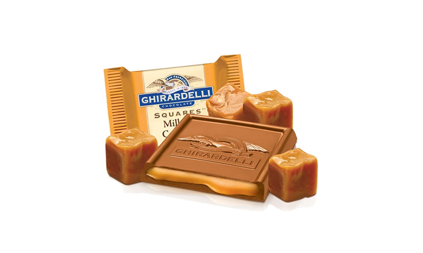 Get FREE Ghirardelli Milk Chocolate Caramel Squares at Kroger!