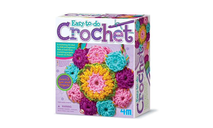 Save 40% on a 4M Easy-To-Do Crochet Kit!