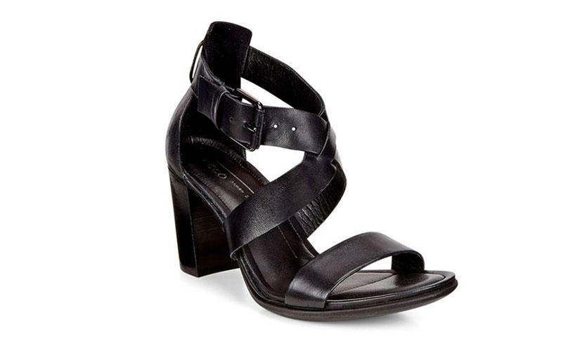 ecco block sandal