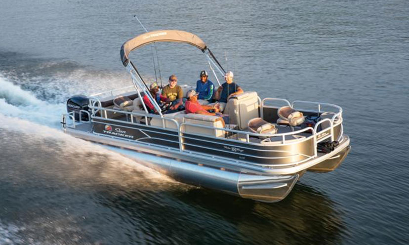 Enter to Win a Sun Tracker Fishin’ Barge!