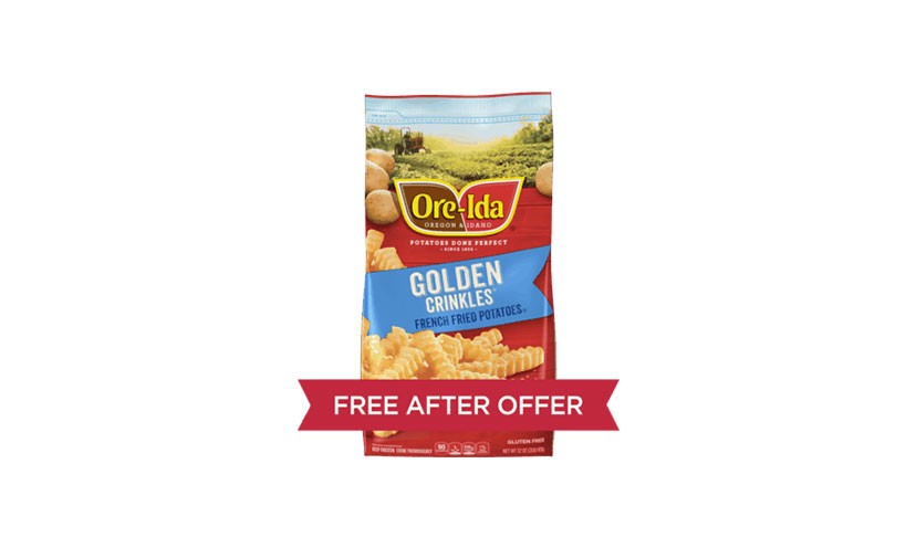 Get a FREE Bag of ORE-IDA Crinkle Fries!
