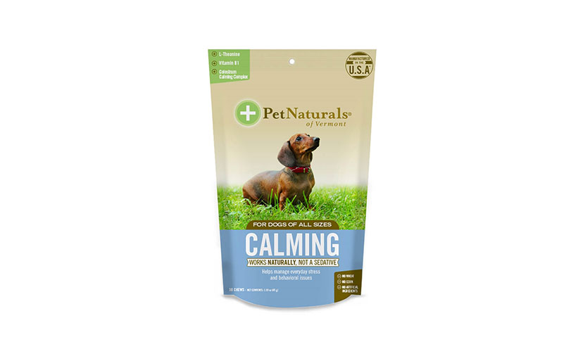 Get a FREE Sample of Calm Dog Supplements!