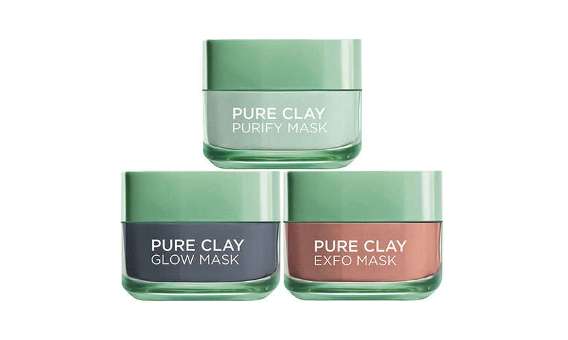 Get a FREE Sample of L’Oreal Pure Clay Mask!
