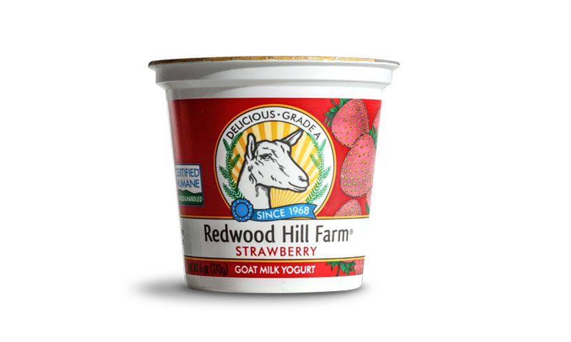 Get a FREE Redwood Hill Farm Yogurt!