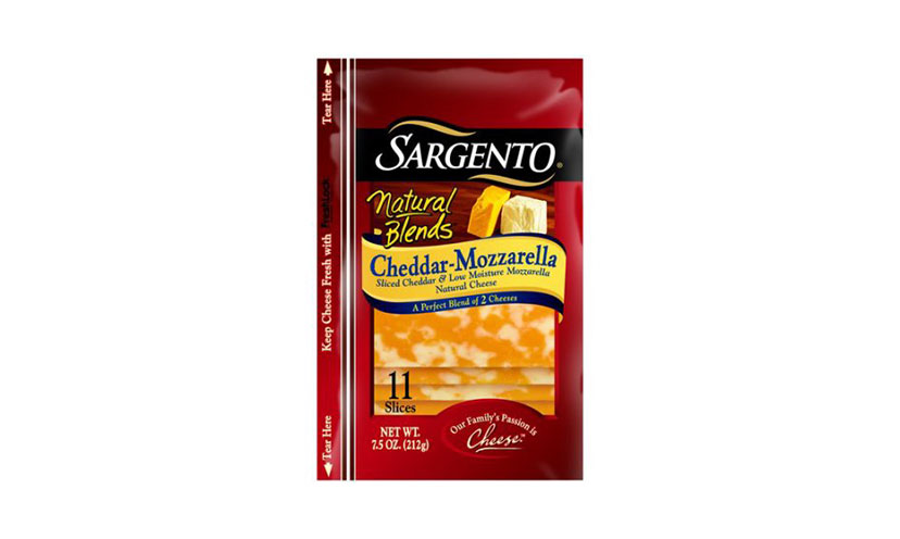 Save $0.75 on Sargento Blends Slices!