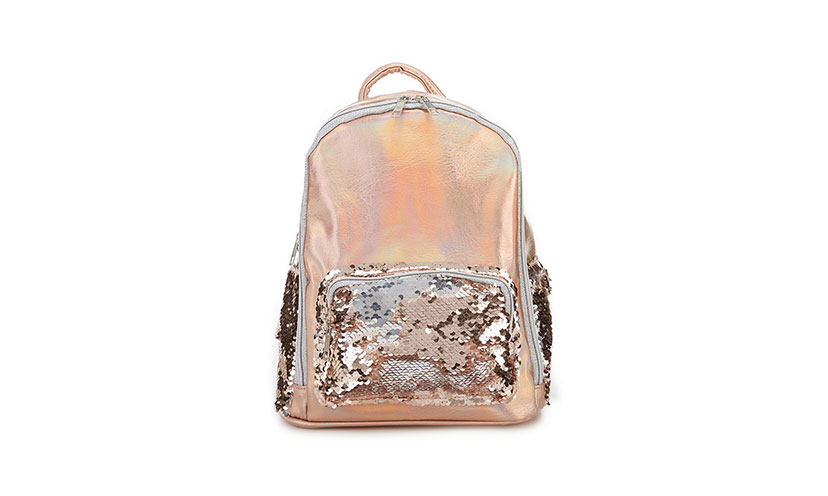 Save 40% on a Reversible Sequin Backpack!