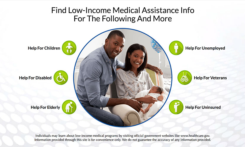 Get a FREE Low-Income Medical Help Guide!