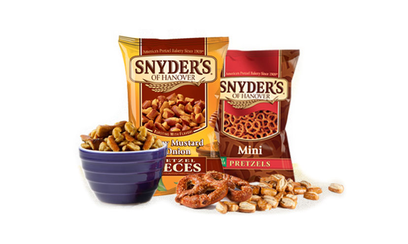 Save $1.00 on Two Snyder’s of Hanover Products!