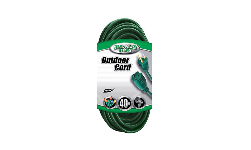 Save 39% on a 40-Foot Outdoor Extension Cord!
