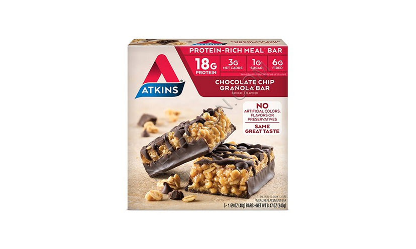 Save $1.00 on Atkins Meal or Snack Bars!