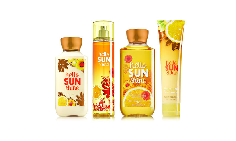 Save 60% on Summer Scents at Bath & Body Works!