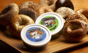 Get a FREE Bagel and Cream Cheese at Bruegger’s!
