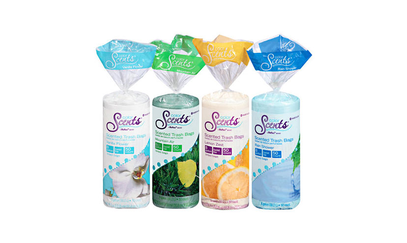 Save $0.75 on One Package of Color Scents Trash Bags!