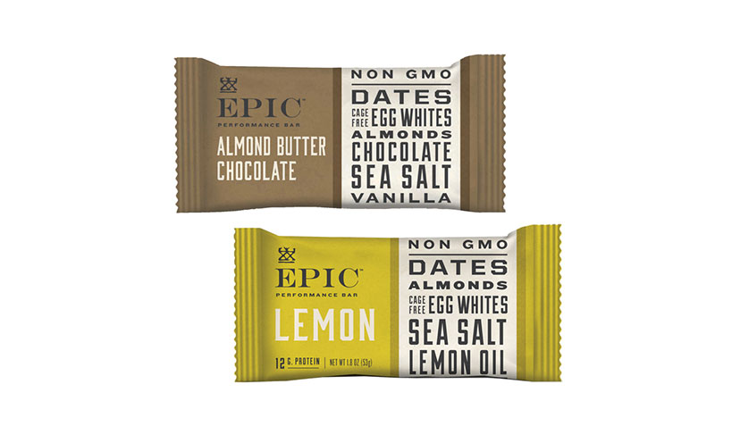 Save $0.50 on One Epic Bar or Performance Bar!
