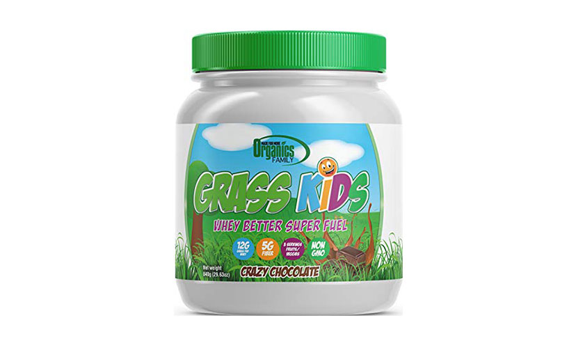 Get a FREE Sample of Grass Kids Whey Protein!
