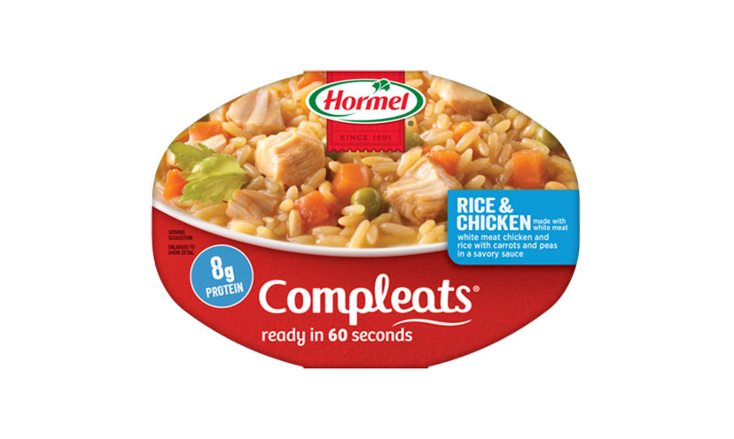 Get a FREE Hormel Compleats Meal at Kroger!