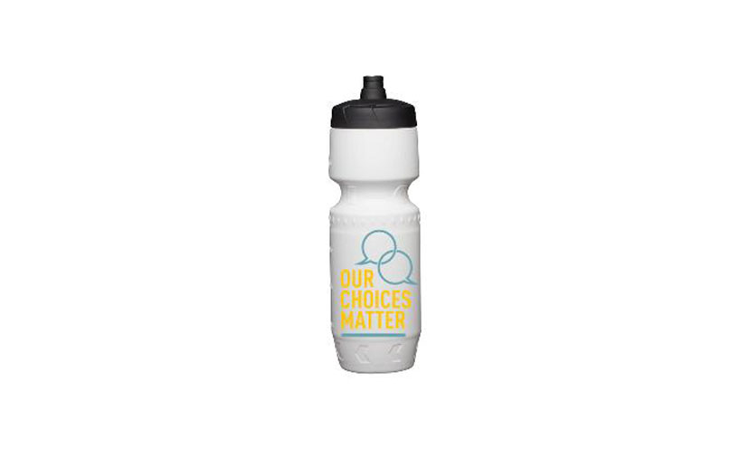 Get a FREE Our Choices Matter Water Bottle!