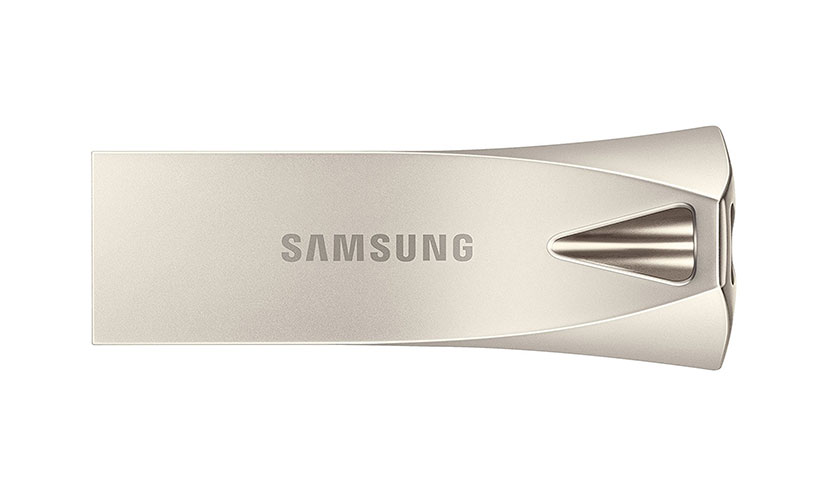 Save 38% on a Samsung Bar Plus 128GB Flash Drive!