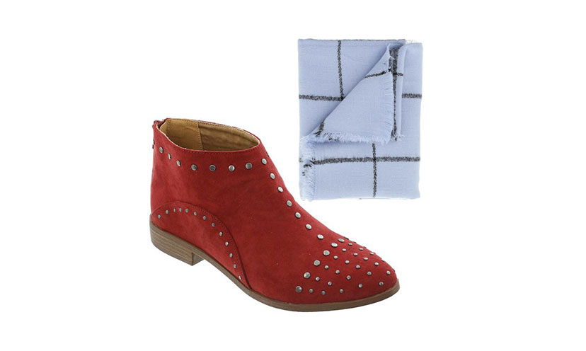 Save 62% on Shoes and a Scarf!