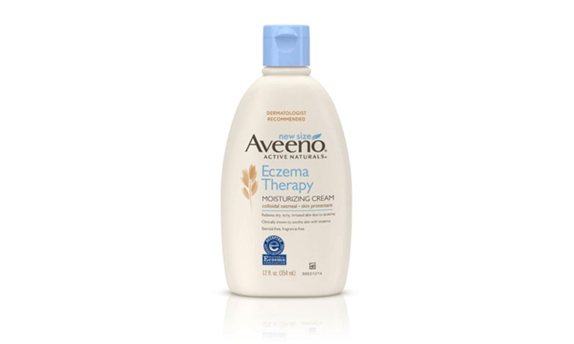 Save $2.50 on Aveeno Eczema Therapy Moisturizing Cream!