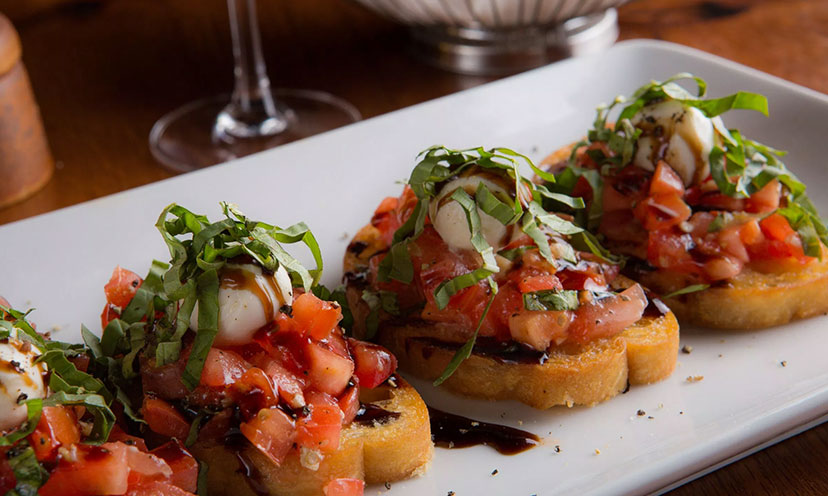 Get a FREE Appetizer at Biaggi’s Italian Restaurant With Purchase!