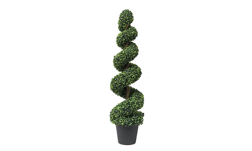 Save 62% on a Boxwood Artificial Topiary Tree!
