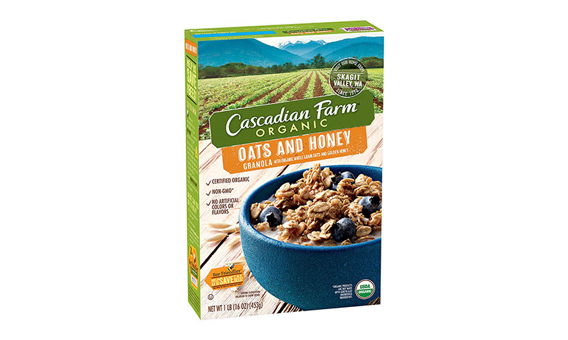 Save $1.00 on Cascadian Farm Products!
