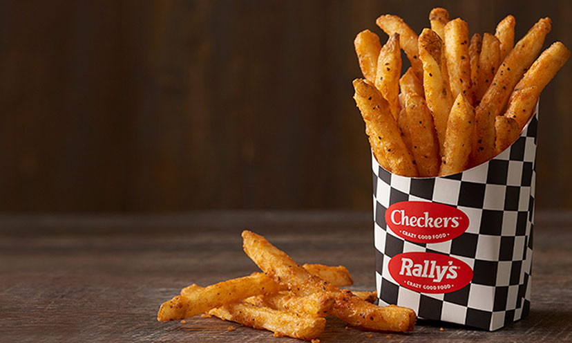 Get a FREE Large Fry at Checkers With Any Purchase!