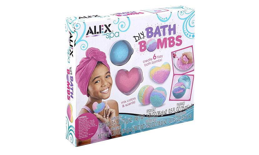 Save 50% on an Alex Spa DIY Bath Bombs Kit!
