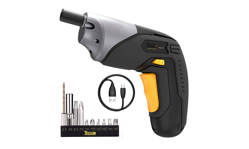 Save 30% on an Electric Cordless Screwdriver!