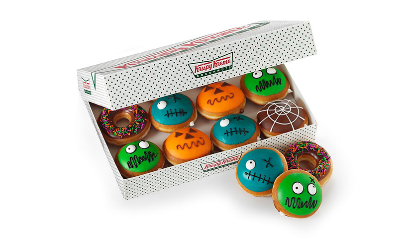 Get a FREE Krispy Kreme Doughnut on Halloween!