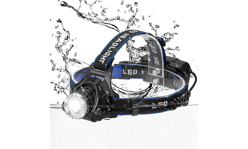 Save 50% on a Rechargeable LED Headlamp!