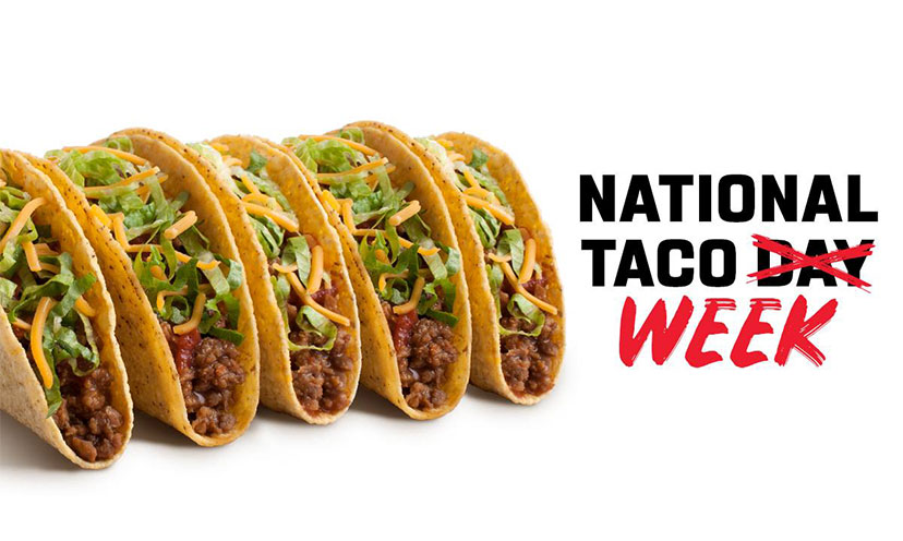 Get a FREE Beef Taco Every Day This Week at Taco John’s!