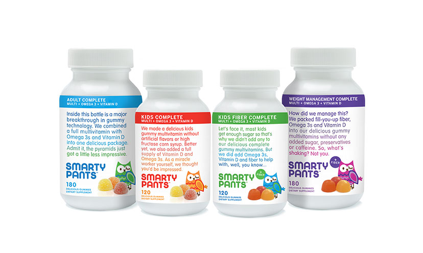 Get a FREE Sample of SmartyPants Gummy Vitamins!